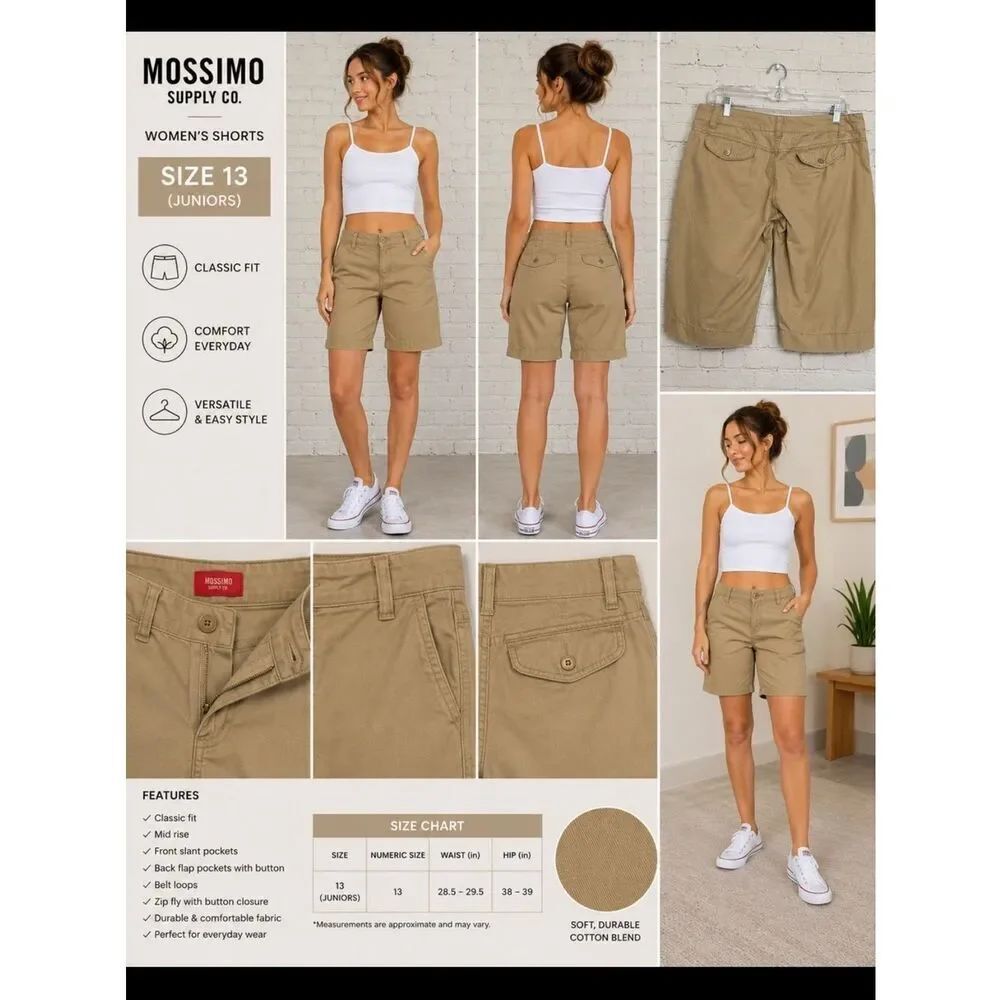 Mossimo Women’s shorts size 13